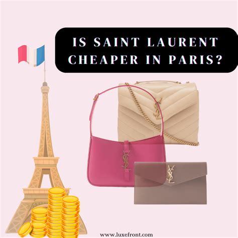 is ysl cheaper in italy